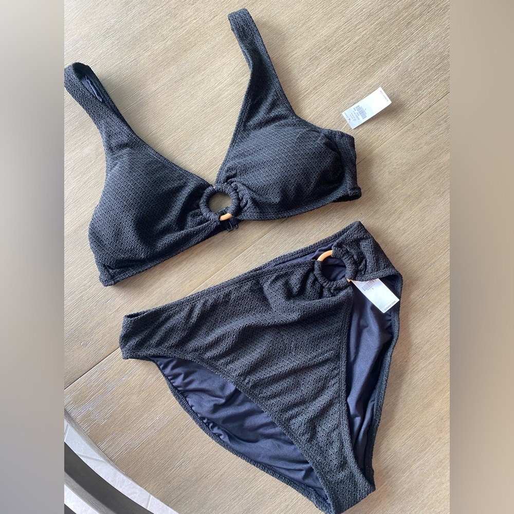 Crochet O-ring bikini NWT